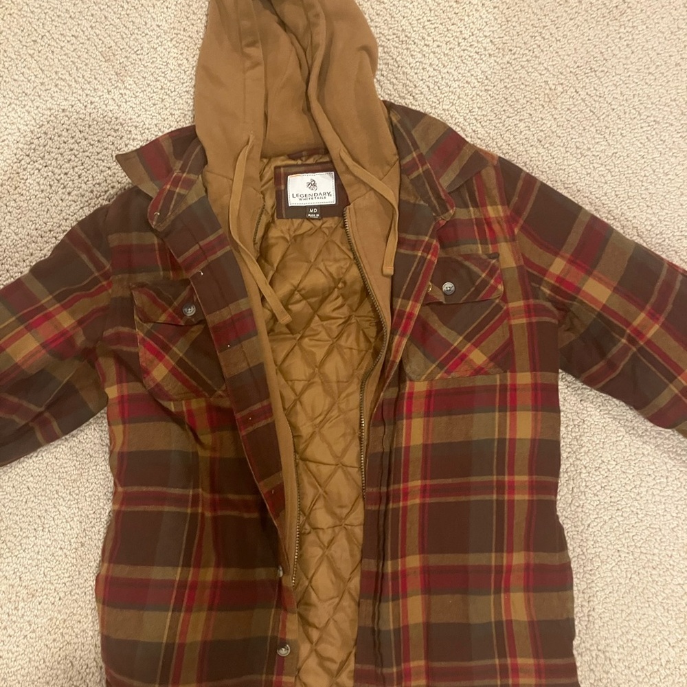 Legendary Whitetails Brown Quilted Jacket